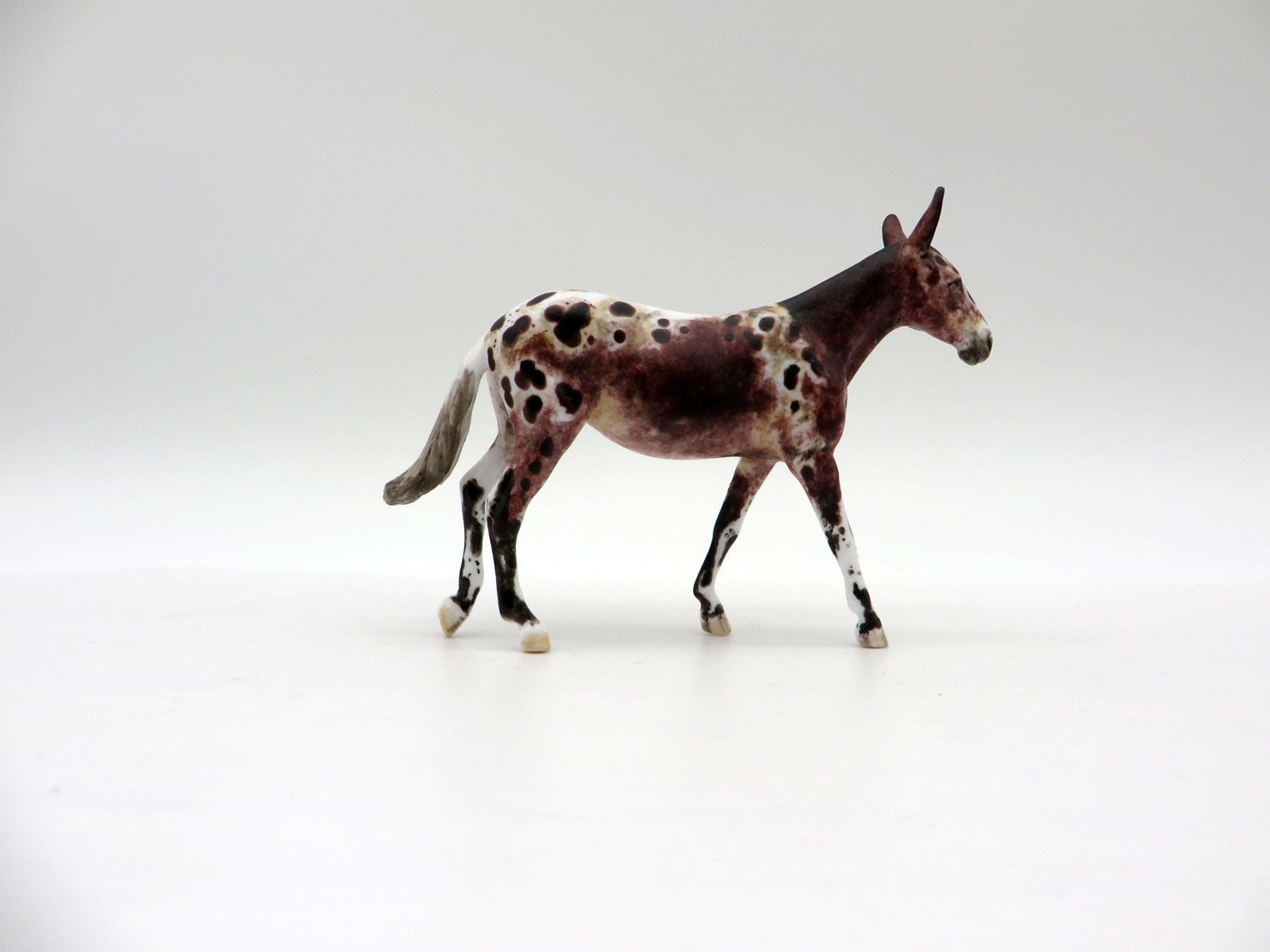 Mud Puddle-OOAK Loud Appaloosa Mule Chip SHCF 2021