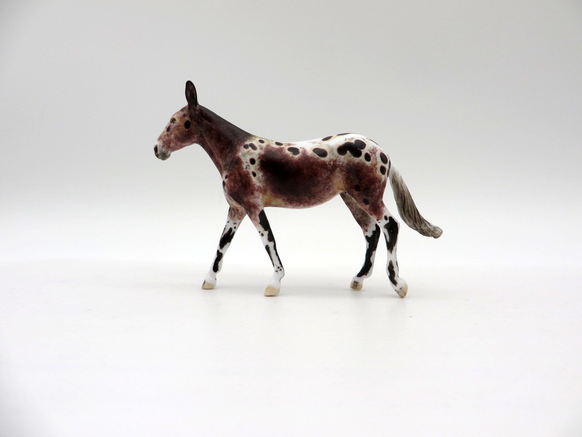 Mud Puddle-OOAK Loud Appaloosa Mule Chip SHCF 2021