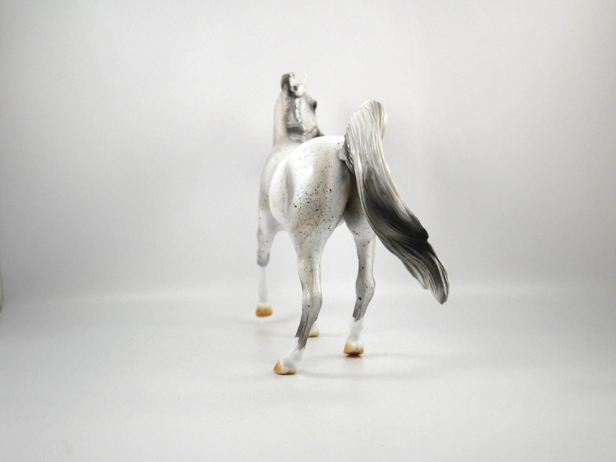 Muffin-OOAK Fleabit Arabian Mare  Model Horse 1/20/21