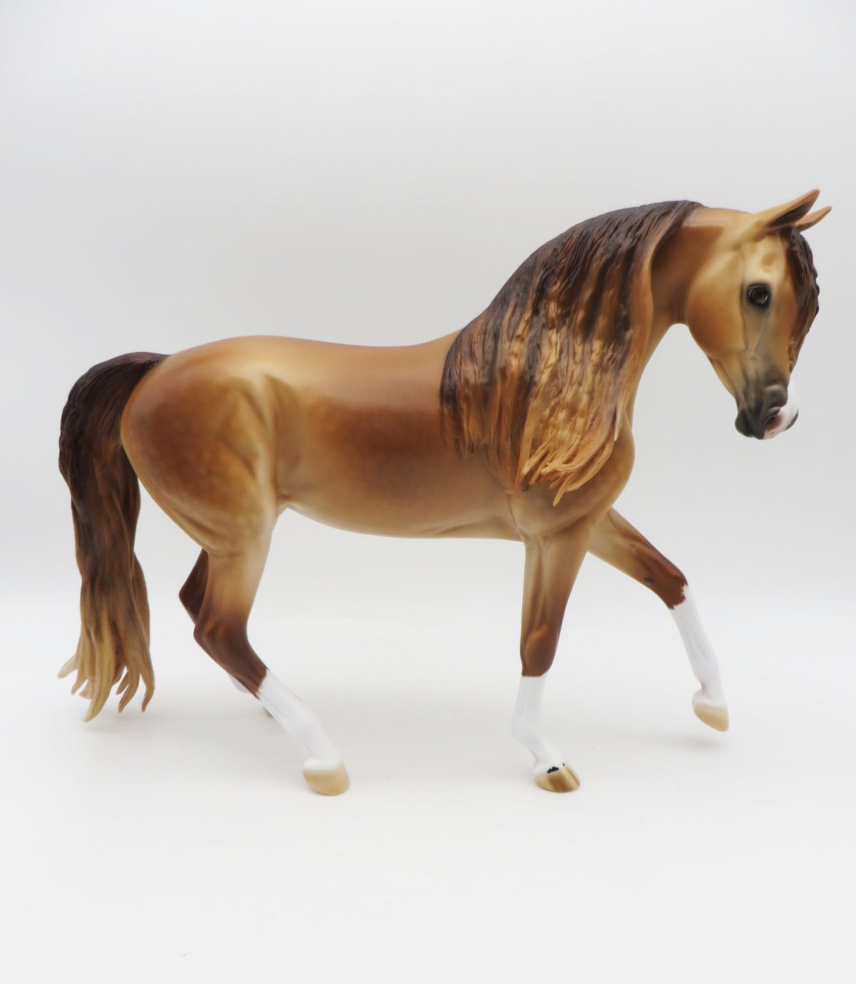 Mumtan Lilabid - OOAK Light Dapple Chestnut Arabian Mare By Ellen Robbins 11/28/22