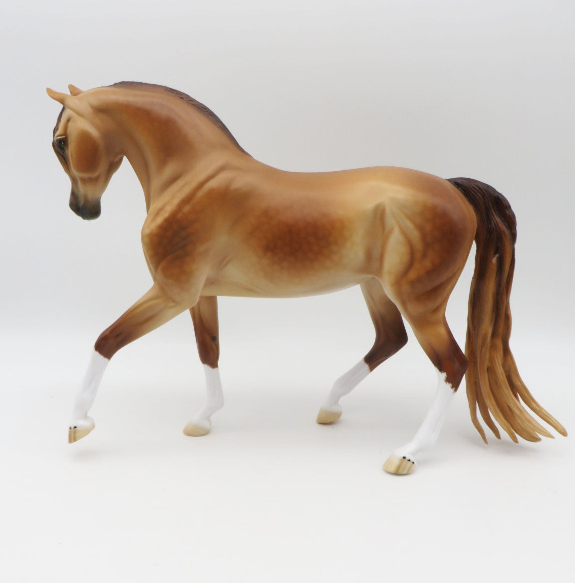 Mumtan Lilabid - OOAK Light Dapple Chestnut Arabian Mare By Ellen Robbins 11/28/22