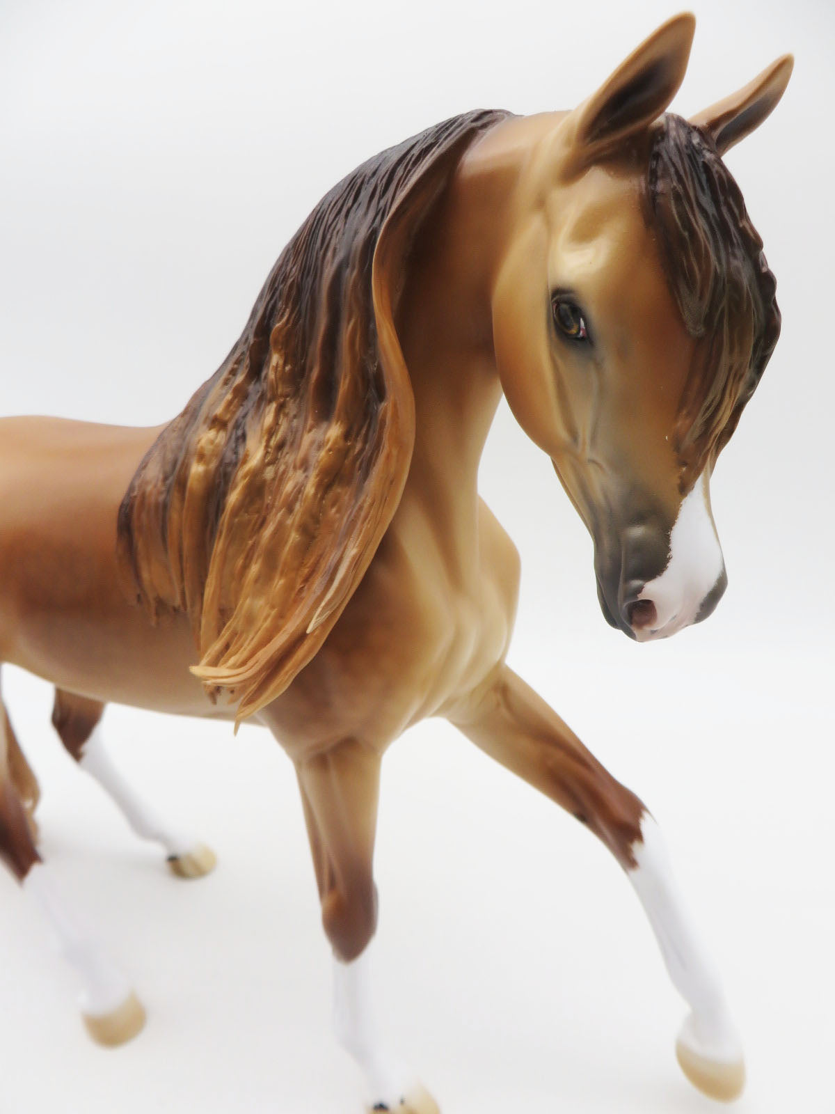 Mumtan Lilabid - OOAK Light Dapple Chestnut Arabian Mare By Ellen Robbins 11/28/22