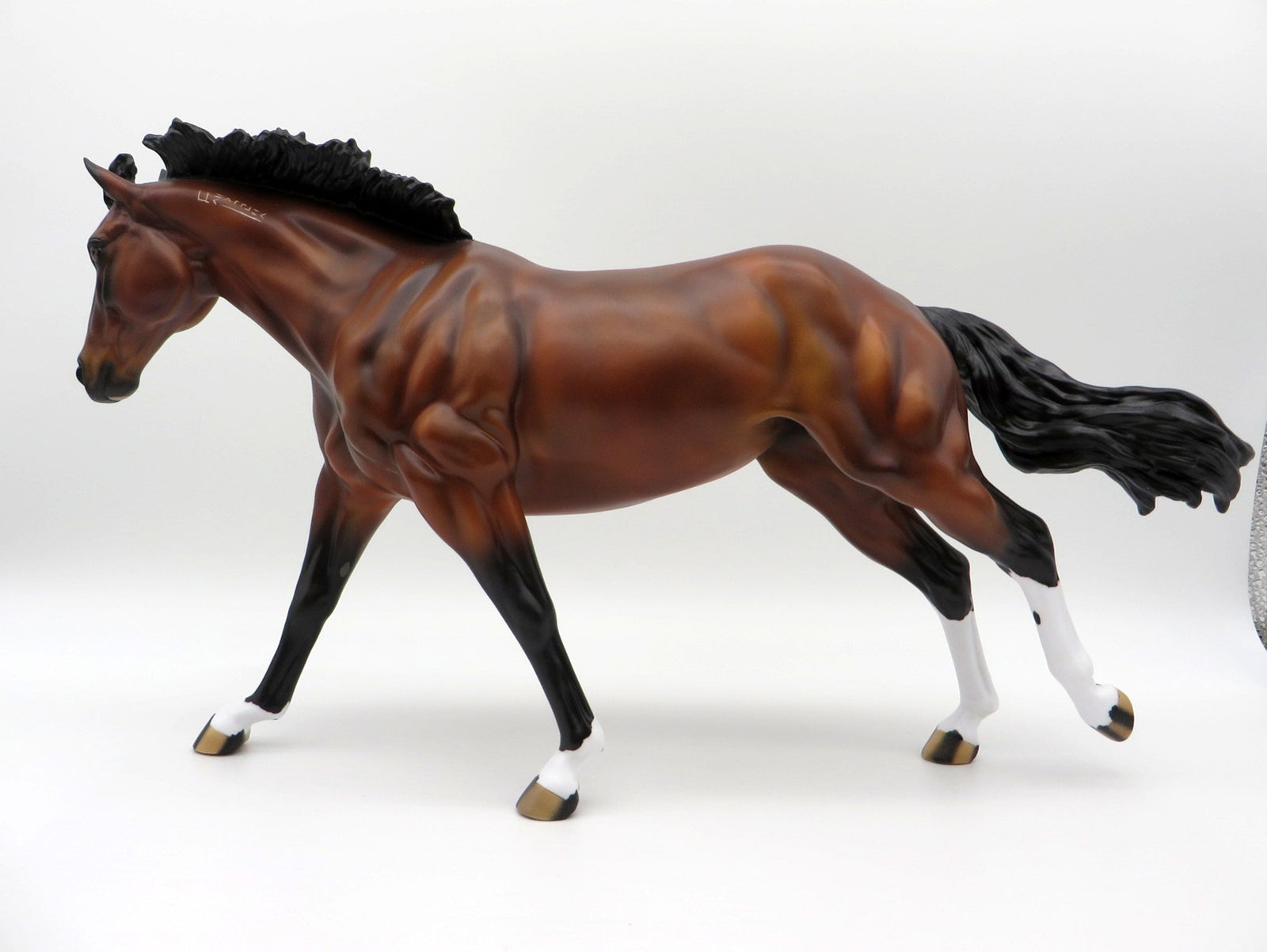 Mustang Salli-LE-70 Bay Running Stock Horses Stone Horse Country Fair 2021