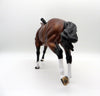 Mustang Salli-LE-70 Bay Running Stock Horses Stone Horse Country Fair 2021