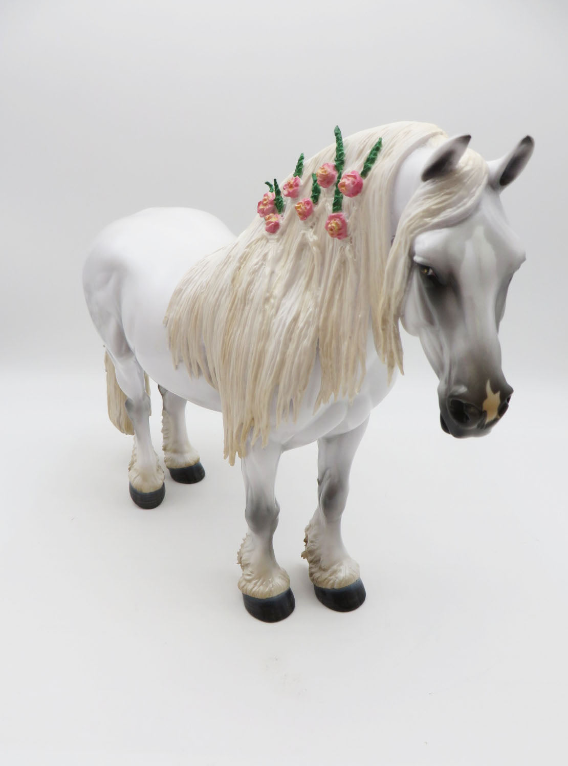 Lillibet - OOAK Pearl Gray Heavy Draft - By Myla Pearce - Best Offers 9/30/22