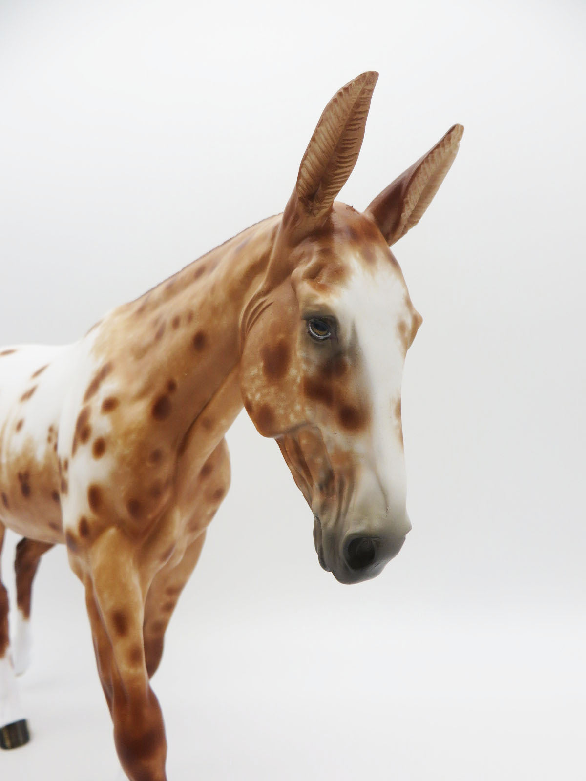 Myrtle Mae-OOAK Chestnut Appalosa Mule By Sheryl Leisure 9/26/22