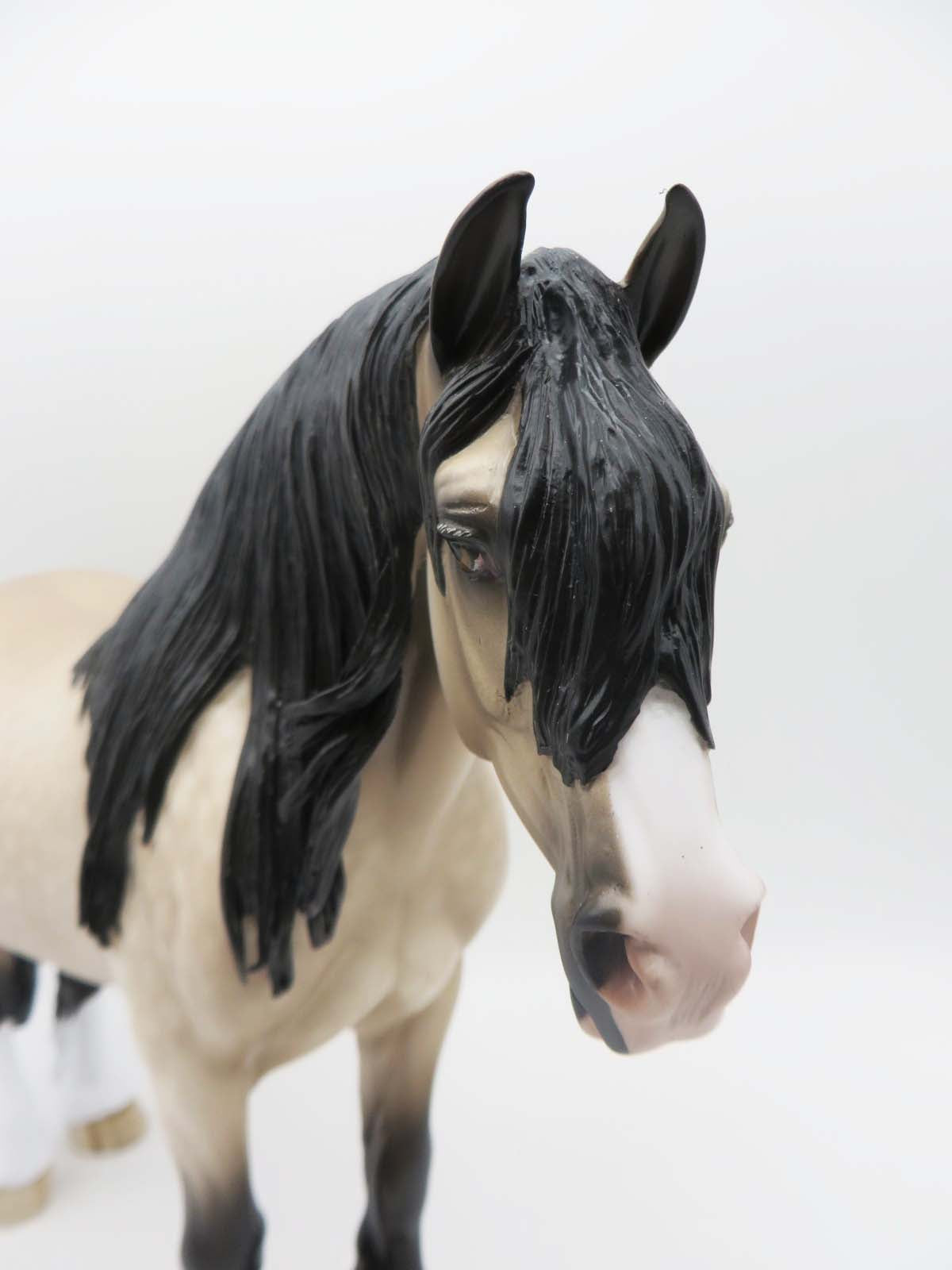 Nariko - OOAK - Pale Buckskin Heavy Draft By Sheryl Leisure SHCF23 Best Offer