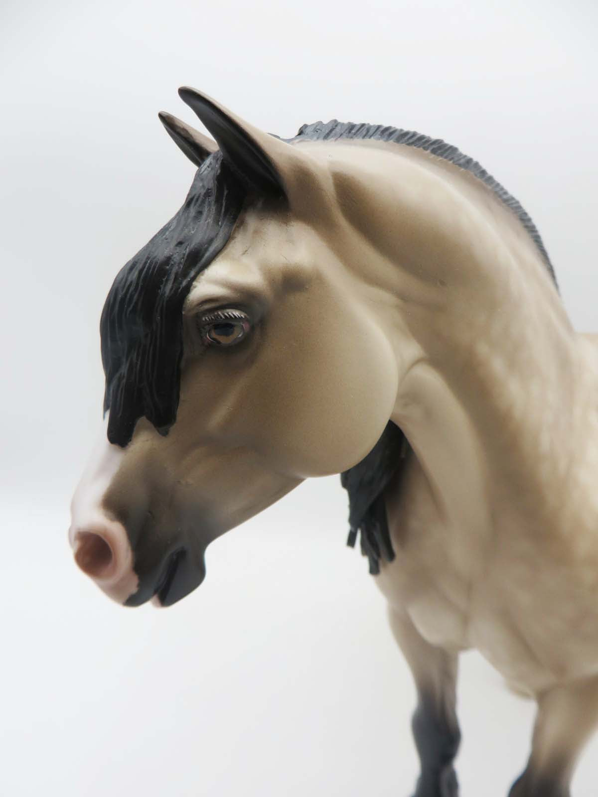 Nariko - OOAK - Pale Buckskin Heavy Draft By Sheryl Leisure SHCF23 Best Offer