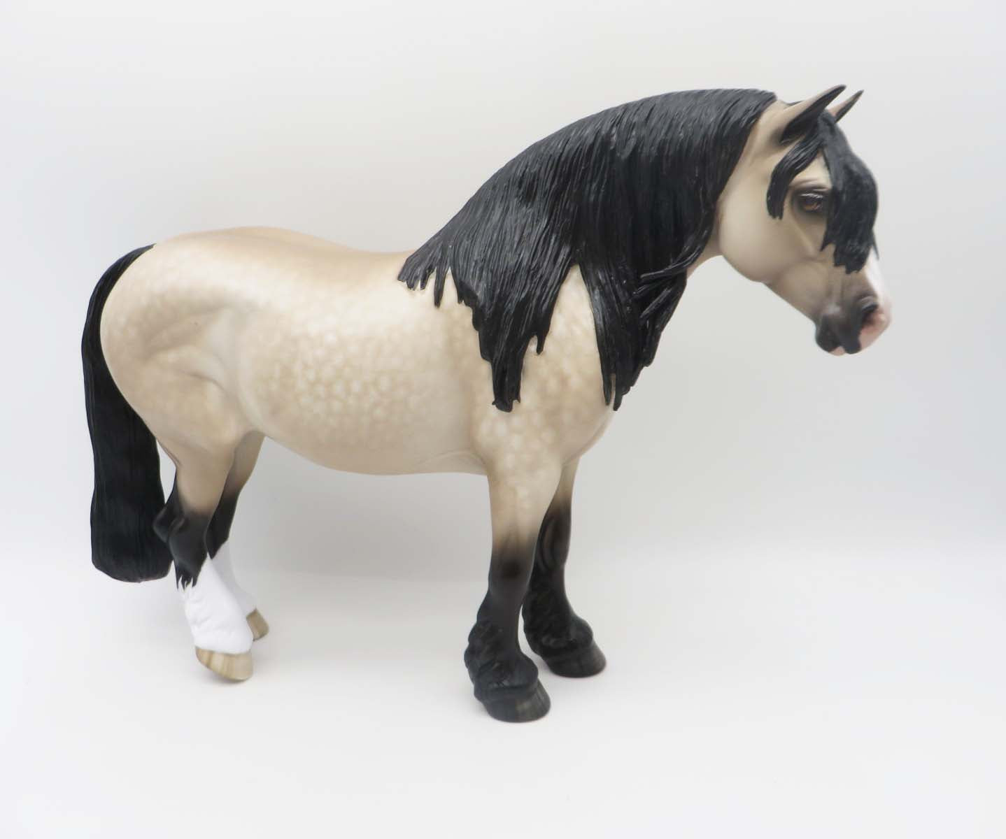 Nariko - OOAK - Pale Buckskin Heavy Draft By Sheryl Leisure SHCF23 Best Offer