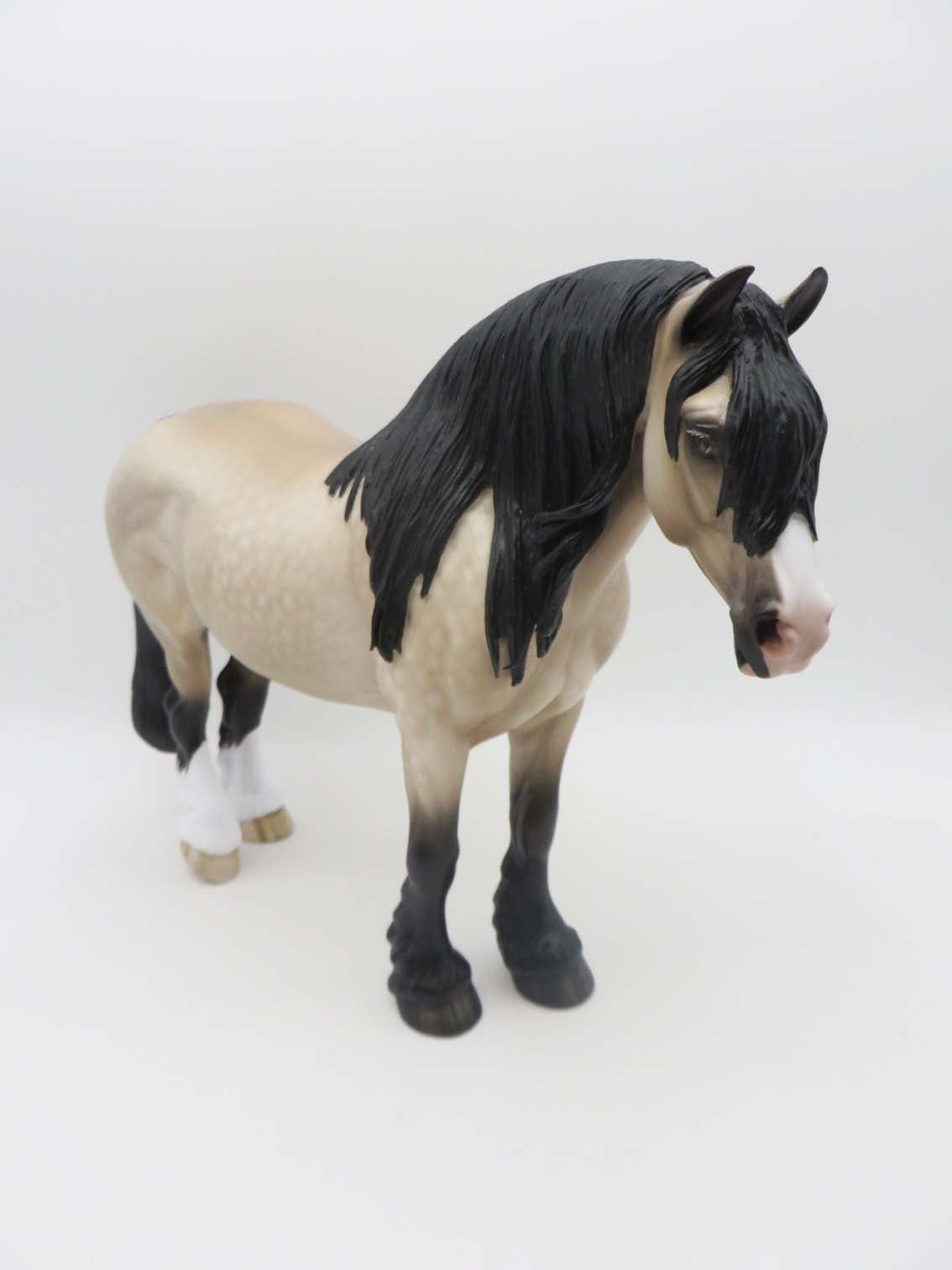 Nariko - OOAK - Pale Buckskin Heavy Draft By Sheryl Leisure SHCF23 Best Offer