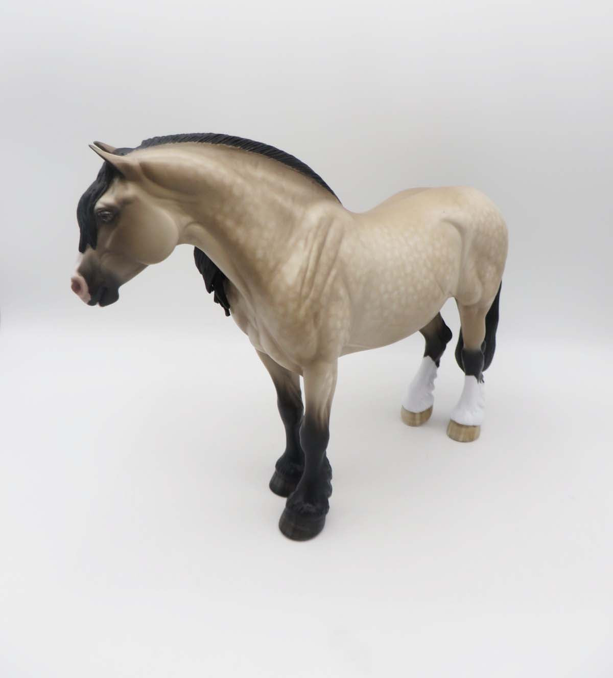 Nariko - OOAK - Pale Buckskin Heavy Draft By Sheryl Leisure SHCF23 Best Offer