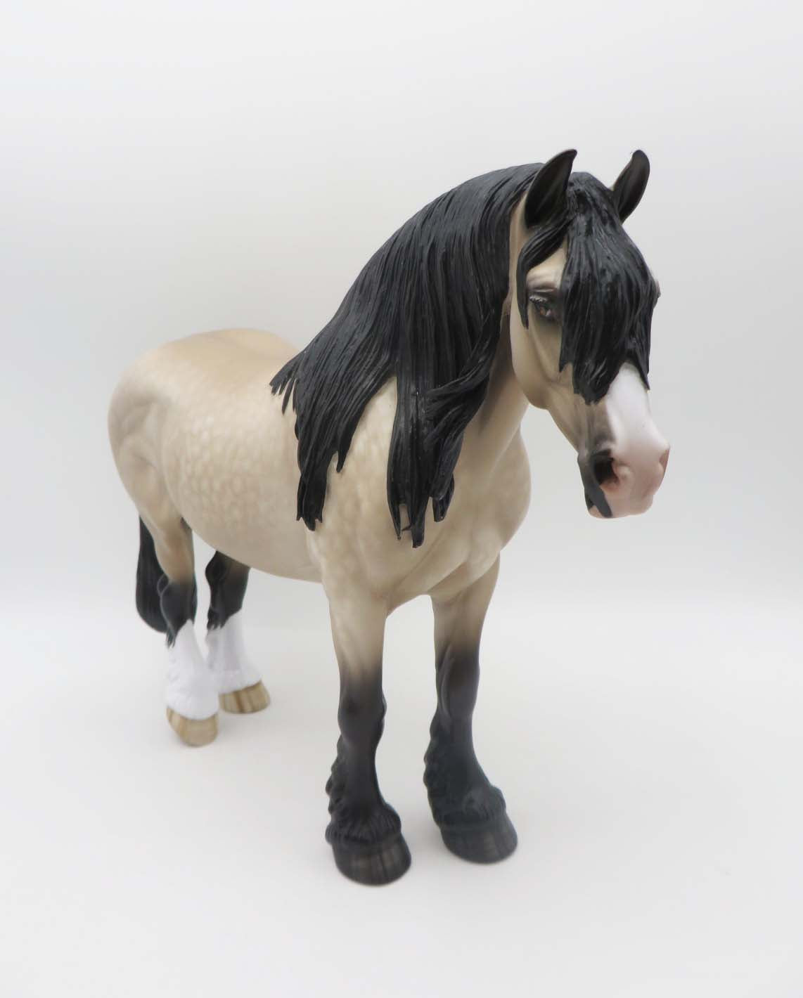 Nariko - OOAK - Pale Buckskin Heavy Draft By Sheryl Leisure SHCF23 Best Offer