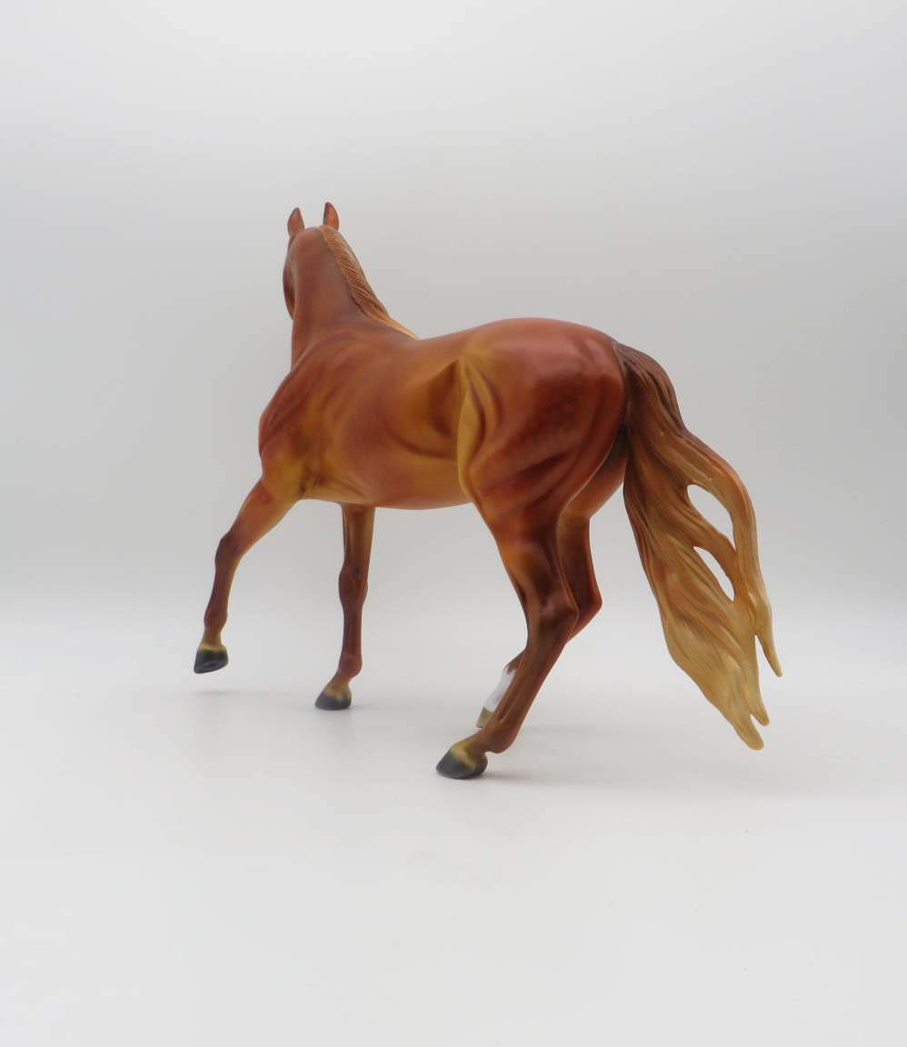Nature&#39;s Light - OOAK - Dappled Flaxen Chestnut Arabian Mare By Ellen Robbins - Best Offers 2/20/23