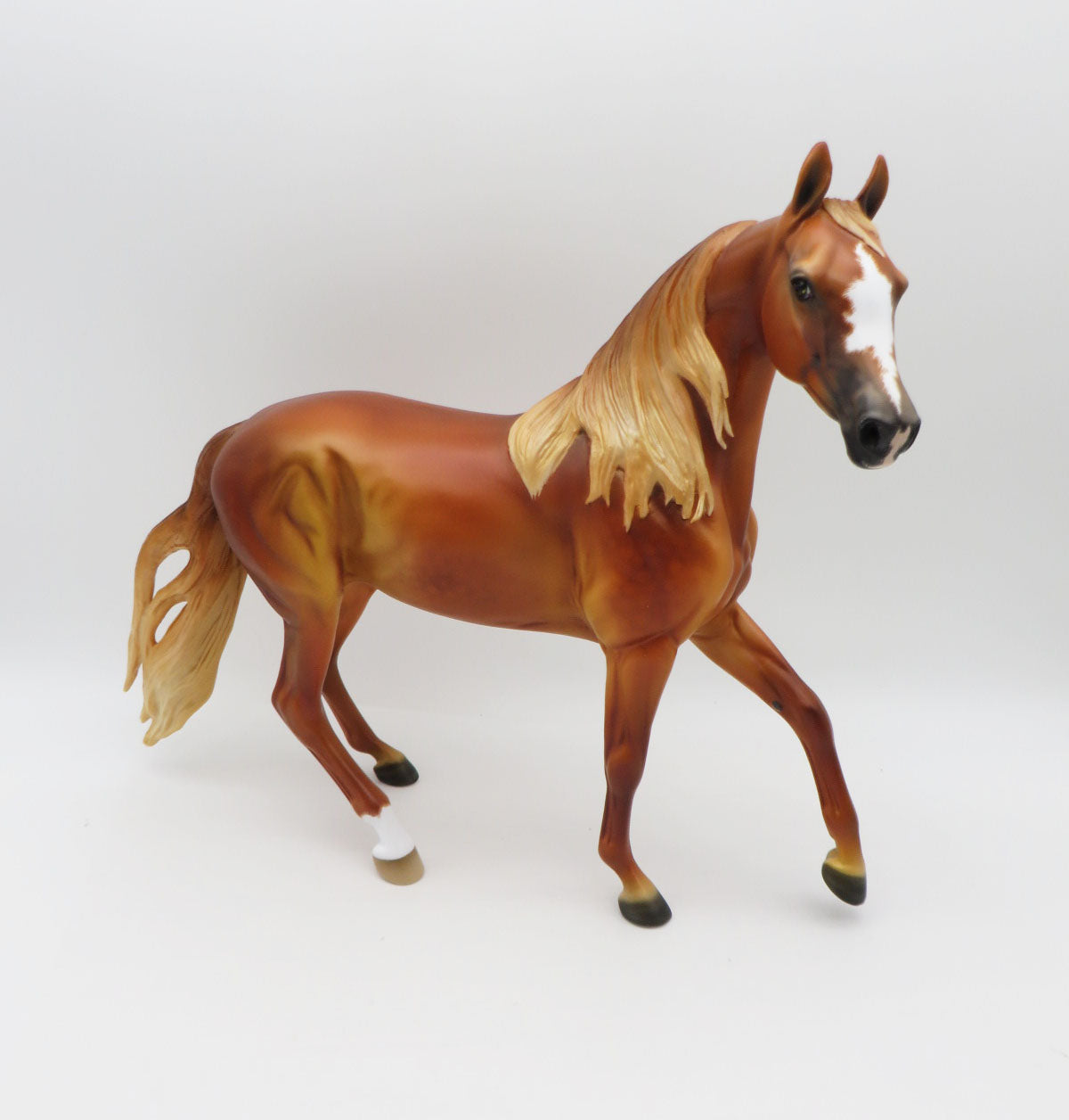 Nature's Light - OOAK - Dappled Flaxen Chestnut Arabian Mare By Ellen Robbins - Best Offers 2/20/23