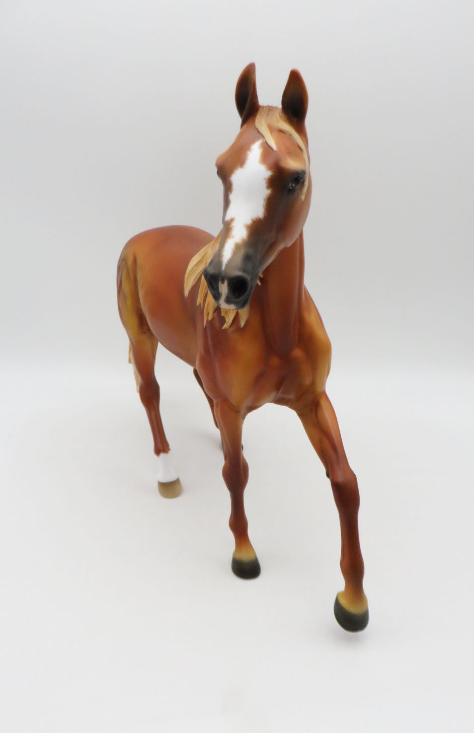Nature&#39;s Light - OOAK - Dappled Flaxen Chestnut Arabian Mare By Ellen Robbins - Best Offers 2/20/23