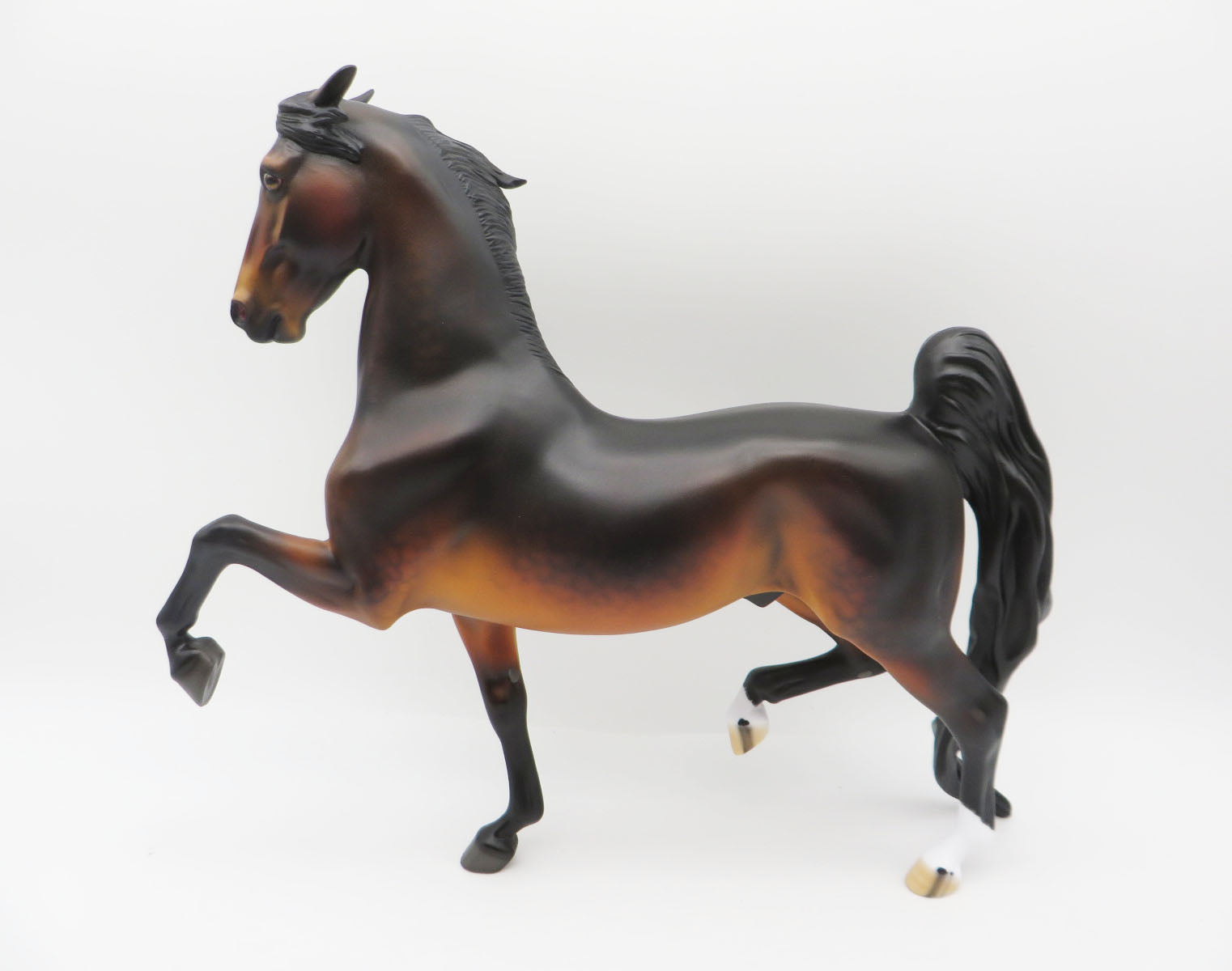 Naughty List Legend - Best Offer - OOAK - Dapple Bay Saddlebred by Carrie Keller - Christmas Tails 2022 - CT22