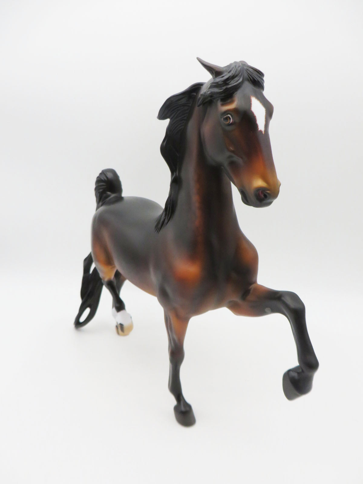 Naughty List Legend - Best Offer - OOAK - Dapple Bay Saddlebred by Carrie Keller - Christmas Tails 2022 - CT22