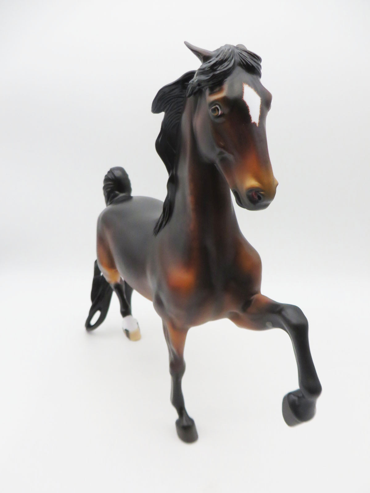 Naughty List Legend - Best Offer - OOAK - Dapple Bay Saddlebred by Carrie Keller - Christmas Tails 2022 - CT22