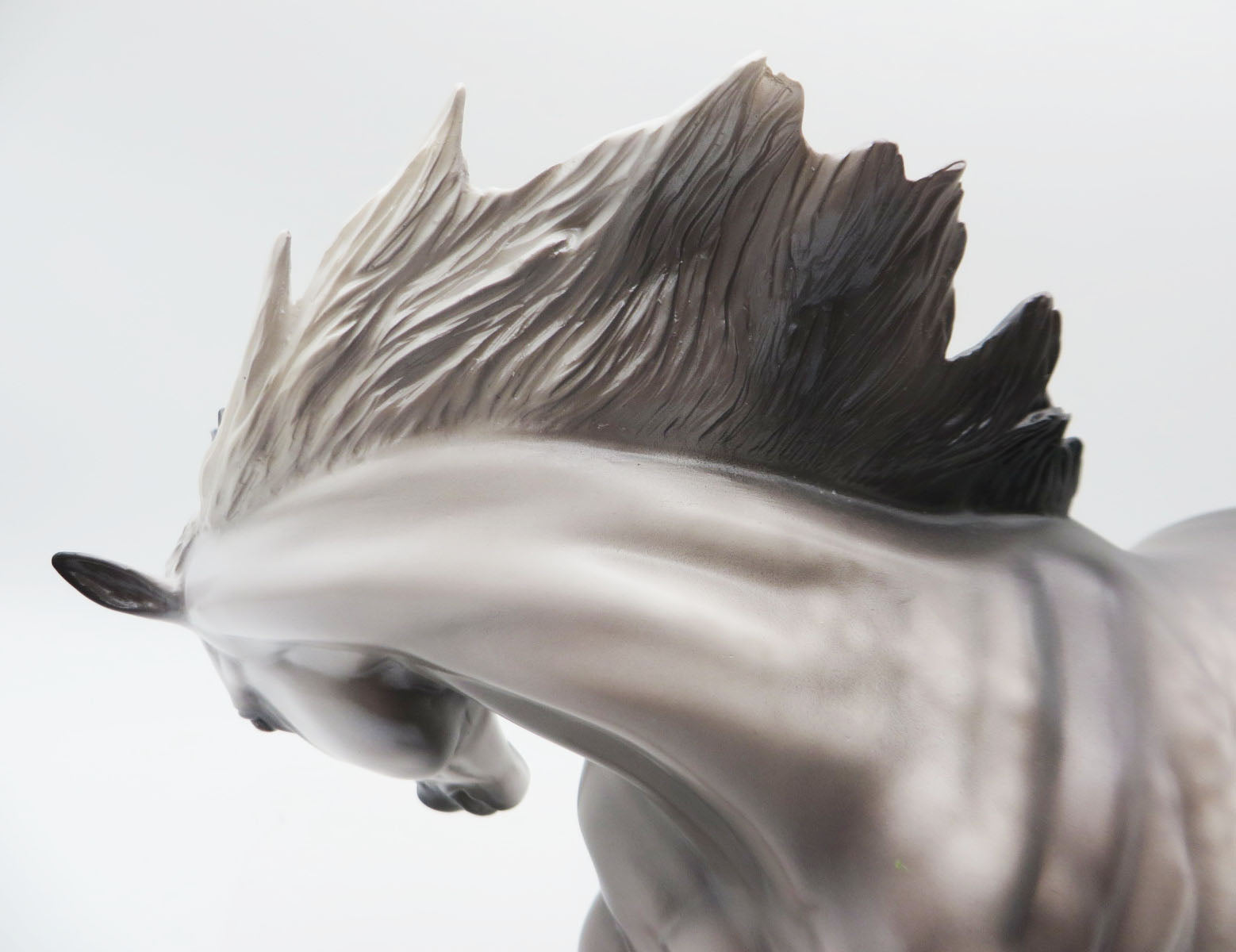 Naughty Not Nice - OOAK Dapple Grey Remington By Caroline Boydston 11/28/22