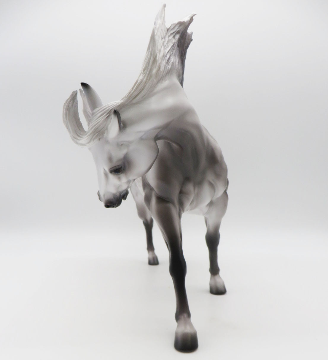 Naughty Not Nice - OOAK Dapple Grey Remington By Caroline Boydston 11/28/22