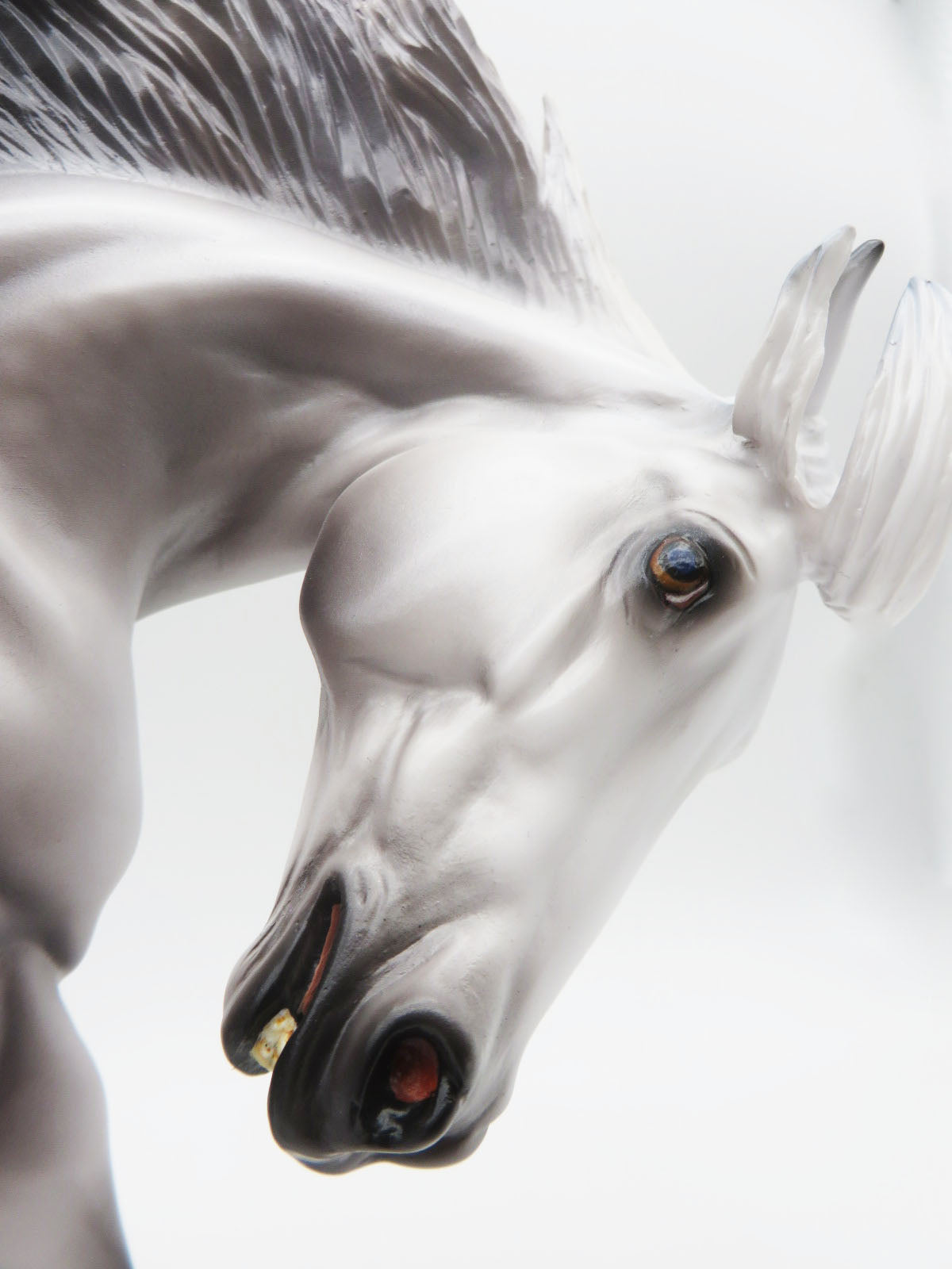 Naughty Not Nice - OOAK Dapple Grey Remington By Caroline Boydston 11/28/22