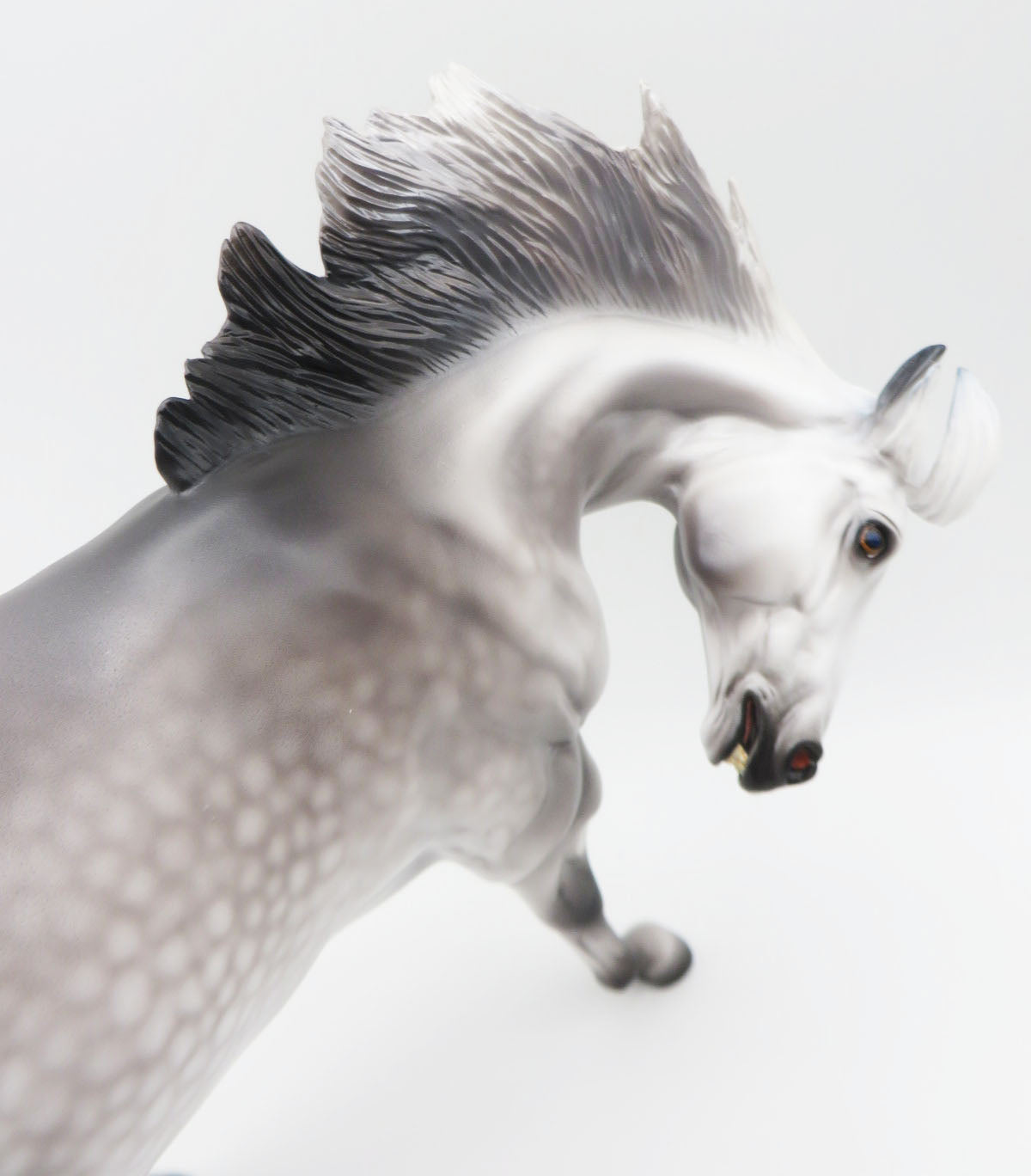 Naughty Not Nice - OOAK Dapple Grey Remington By Caroline Boydston 11/28/22