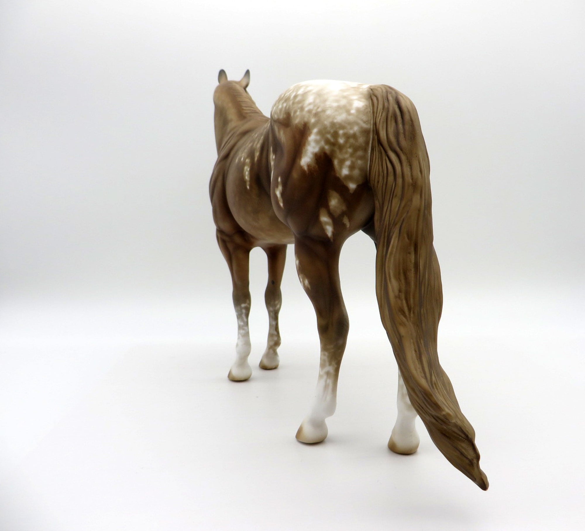 Nevada Gold-OOAK Palomino Appaloosa ISH Equilocity 2021 Painted by Al