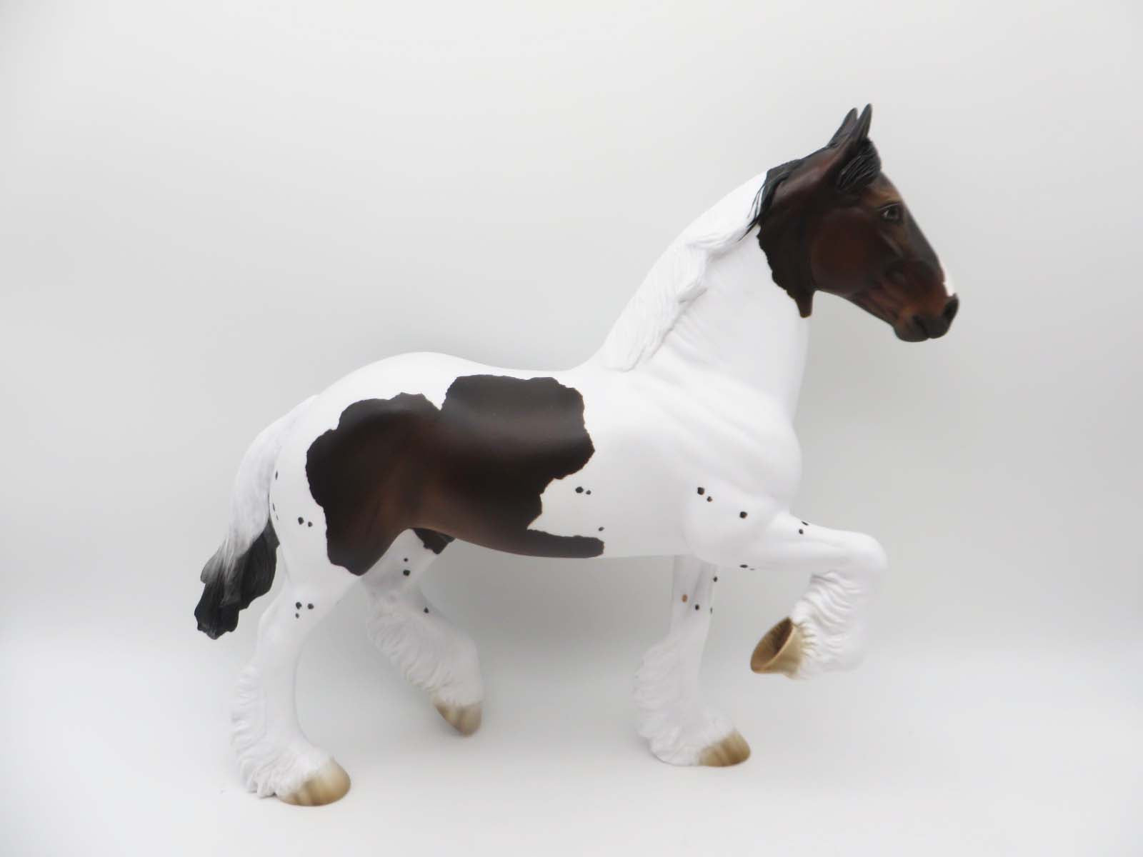 Newfie - OOAK - Newfoundland Dog Inspired Bay Trotting Drafter By Jess Hamill - P&C 23