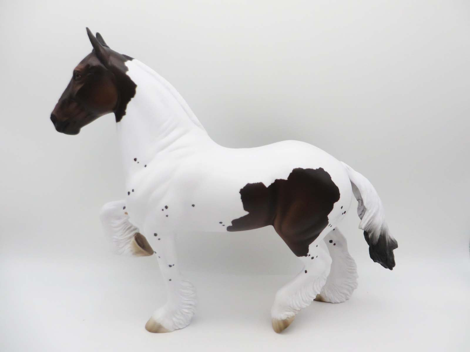 Newfie - OOAK - Newfoundland Dog Inspired Bay Trotting Drafter By Jess Hamill - P&amp;C 23