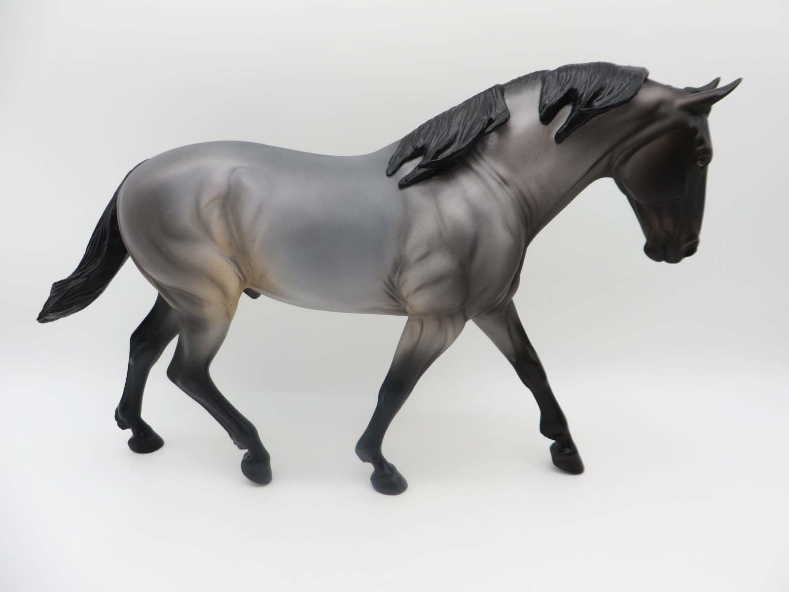 Nico - OOAK - Bay Roan/Bluetick Irish Draft By Ellen Robbins - P&C 23