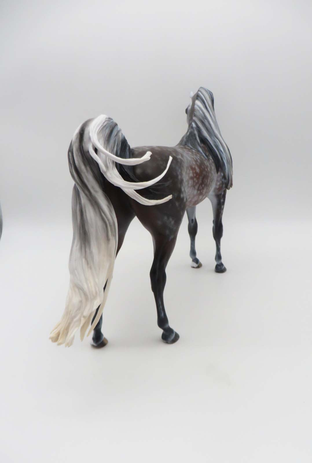 Niebieski-OOAK Bay going grey Arabian Stallion By Myla Pearce Best Offer 5/15/23