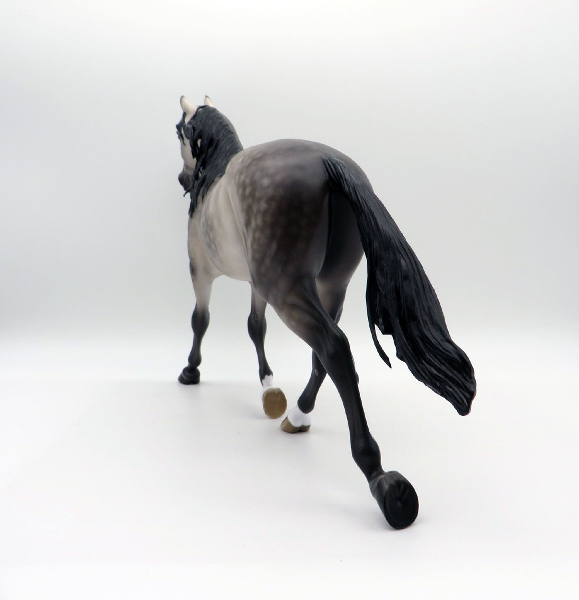 Night Fever-OOAK Dusty Buckskin Palouse Painted by Sheryl Leisure 7/26/21