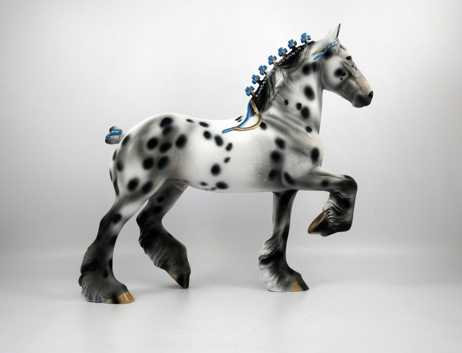 Nirvana-OOAK Appaloosa Trotting Drafter 1/8/21