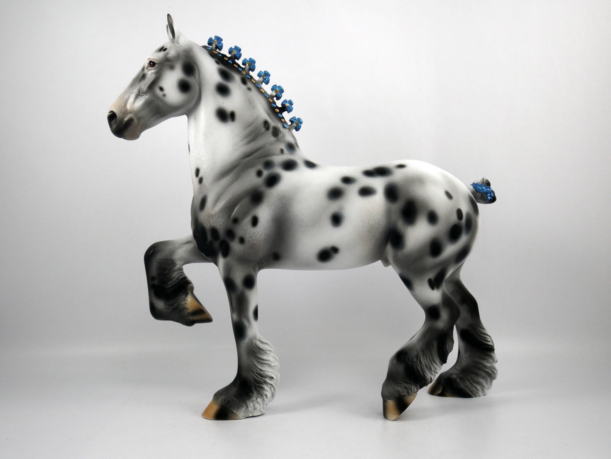 Nirvana-OOAK Appaloosa Trotting Drafter 1/8/21