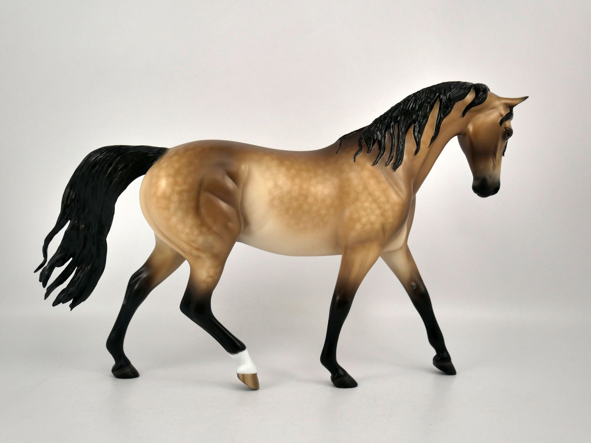 Nog-Dapple Buckskin Pony By Sheryl Leisure 12/21/20