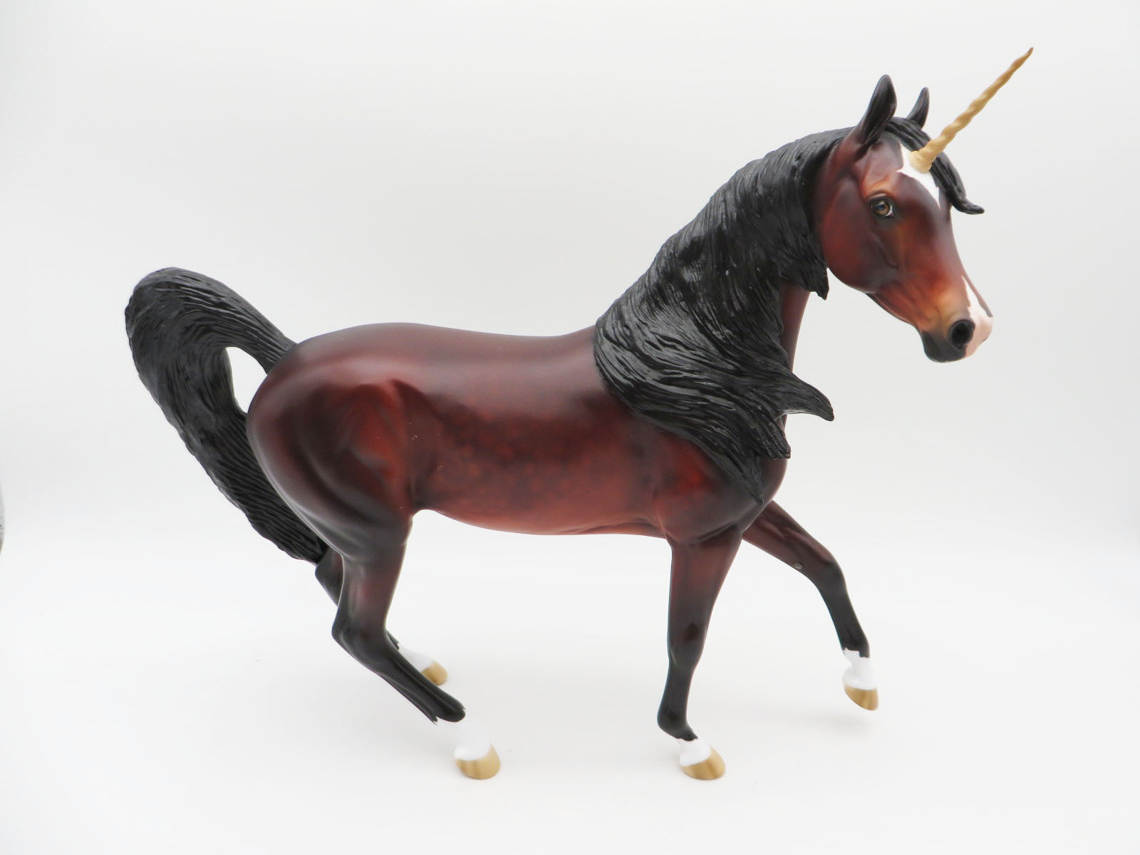 Northern Star - OOAK - Dapple Bay Unicorn Arabian Mare By Jess Hamill - CT22