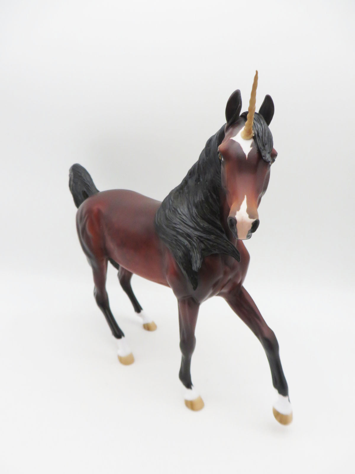 Northern Star - OOAK - Dapple Bay Unicorn Arabian Mare By Jess Hamill - CT22