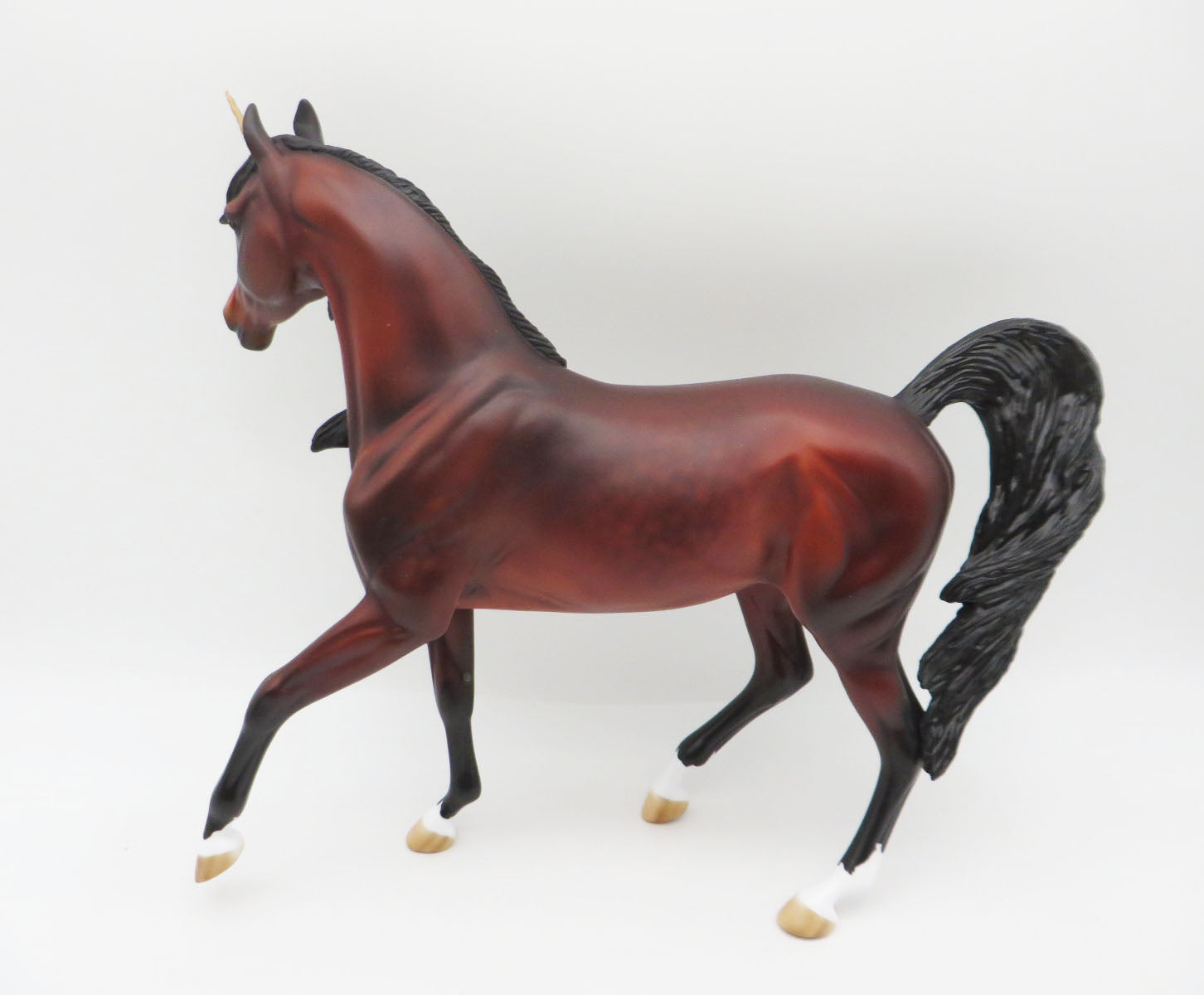 Northern Star - OOAK - Dapple Bay Unicorn Arabian Mare By Jess Hamill - CT22