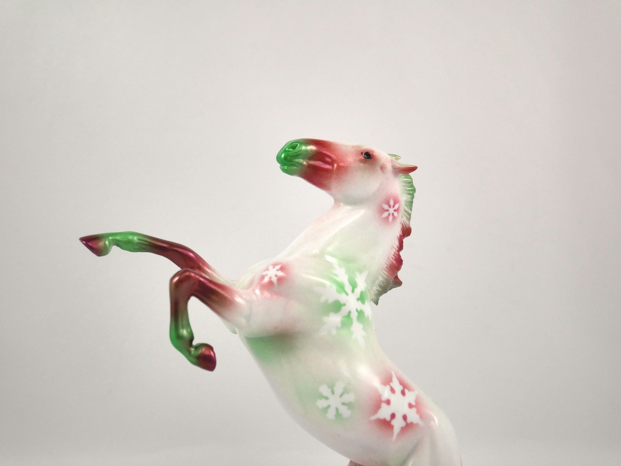 NOUGAT-OOAK SNOWFLAKE DECORATOR REARING PEBBLES BY ELLEN ROBBINS 12/22/20