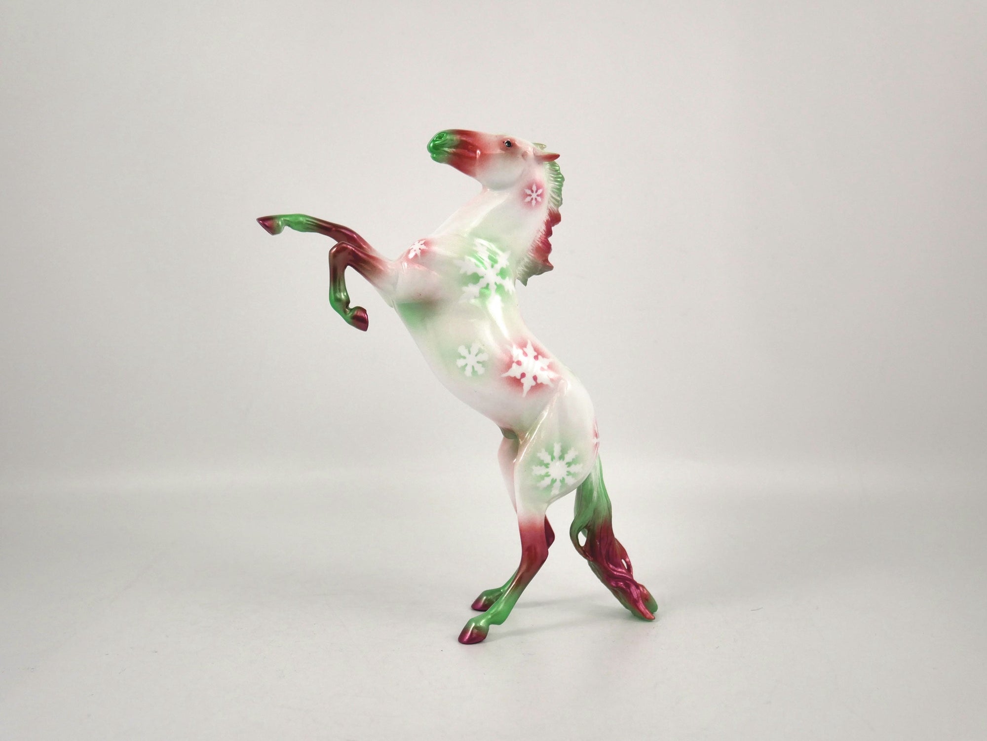 NOUGAT-OOAK SNOWFLAKE DECORATOR REARING PEBBLES BY ELLEN ROBBINS 12/22/20