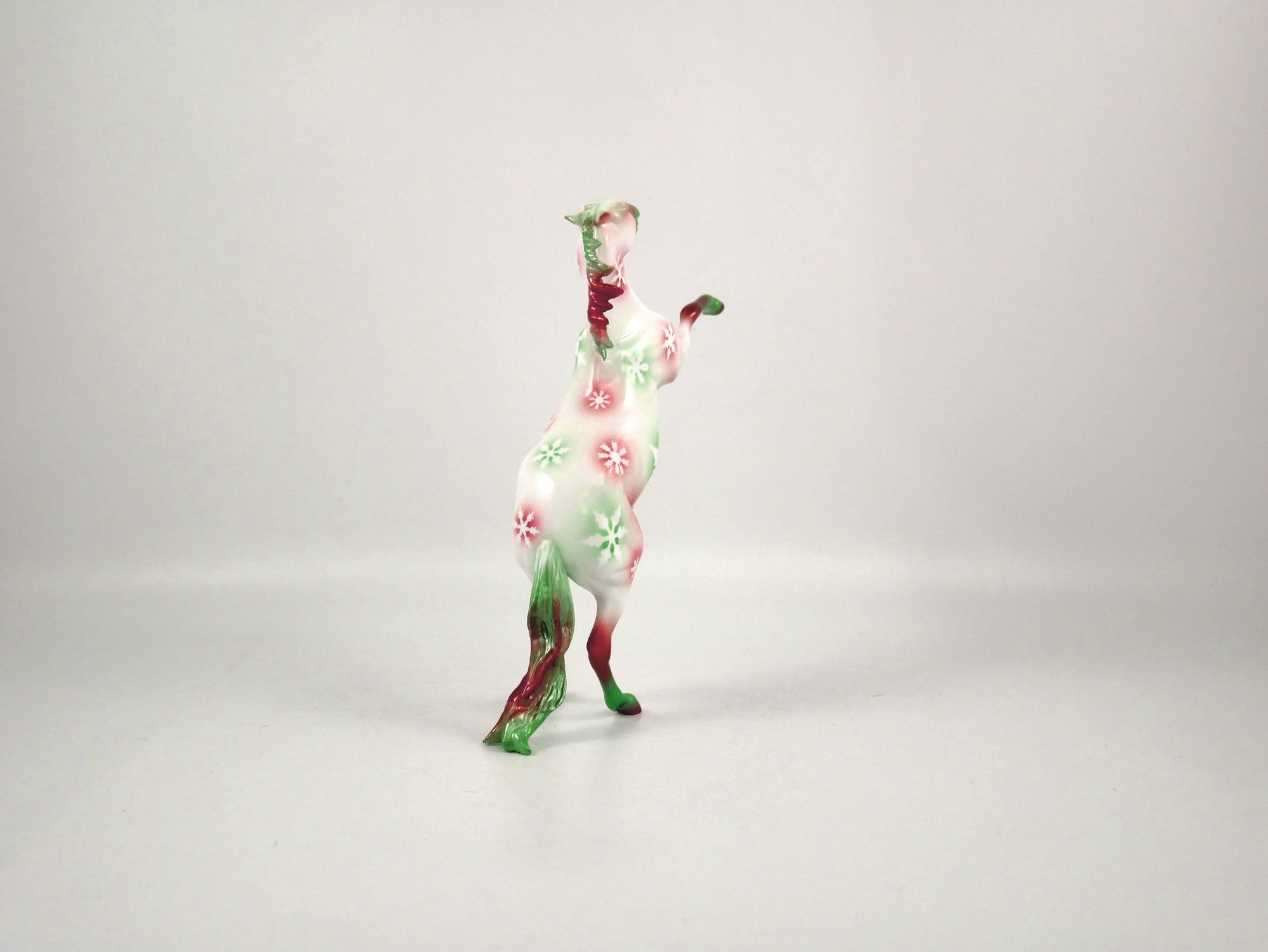 NOUGAT-OOAK SNOWFLAKE DECORATOR REARING PEBBLES BY ELLEN ROBBINS 12/22/20