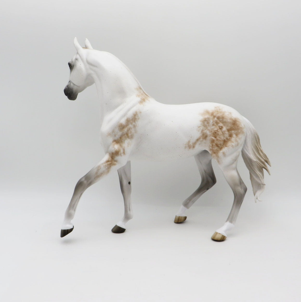 Now You See Me - OOAK - Bloody Shoulder Arab Mare by Sheryl Leisure - Best Offers 1/30/23