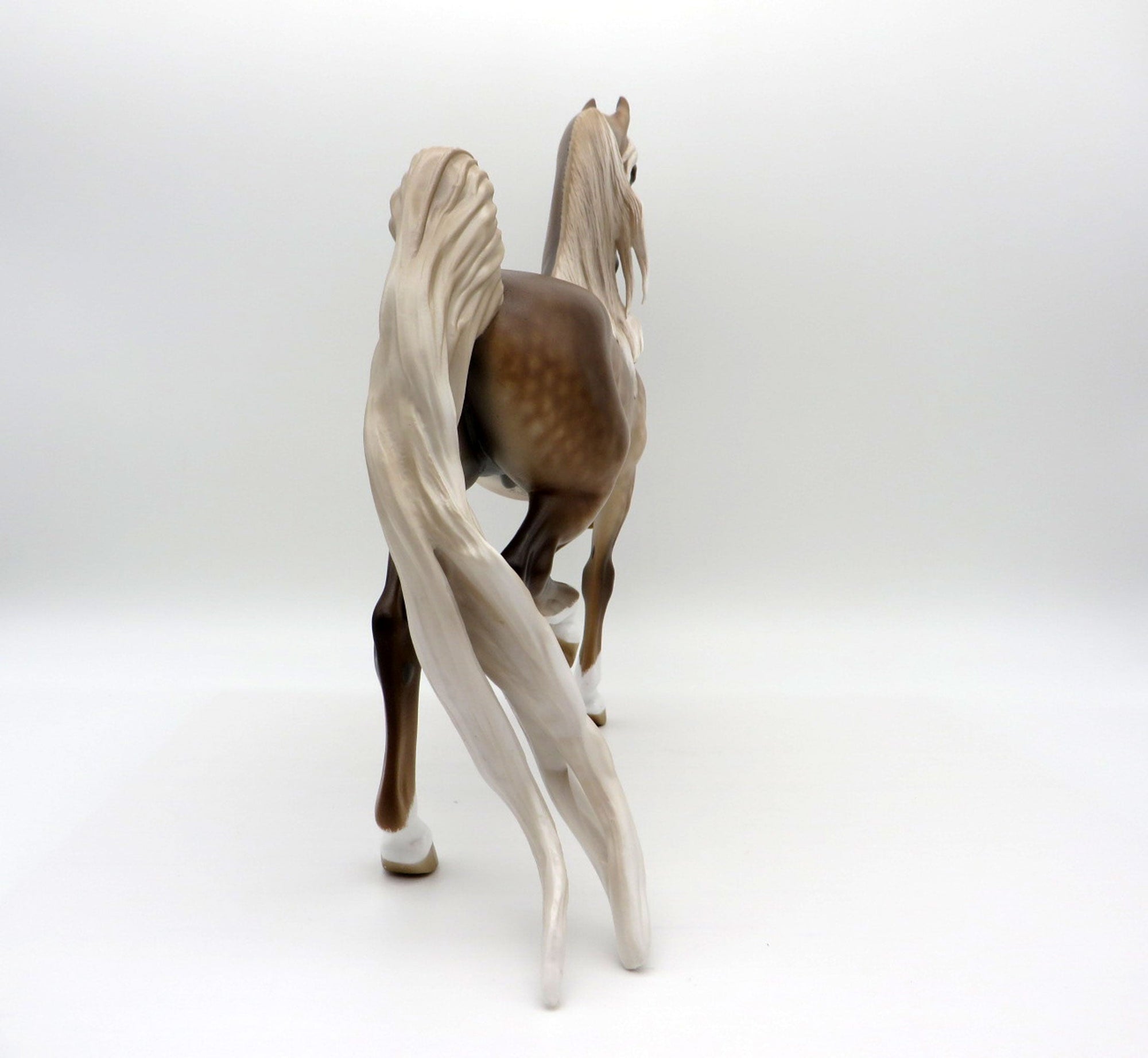 Odd&#39;s and Ends-OOAK Silver Dapple Saddlebred Painted by Sheryl Leisure 7/26/21