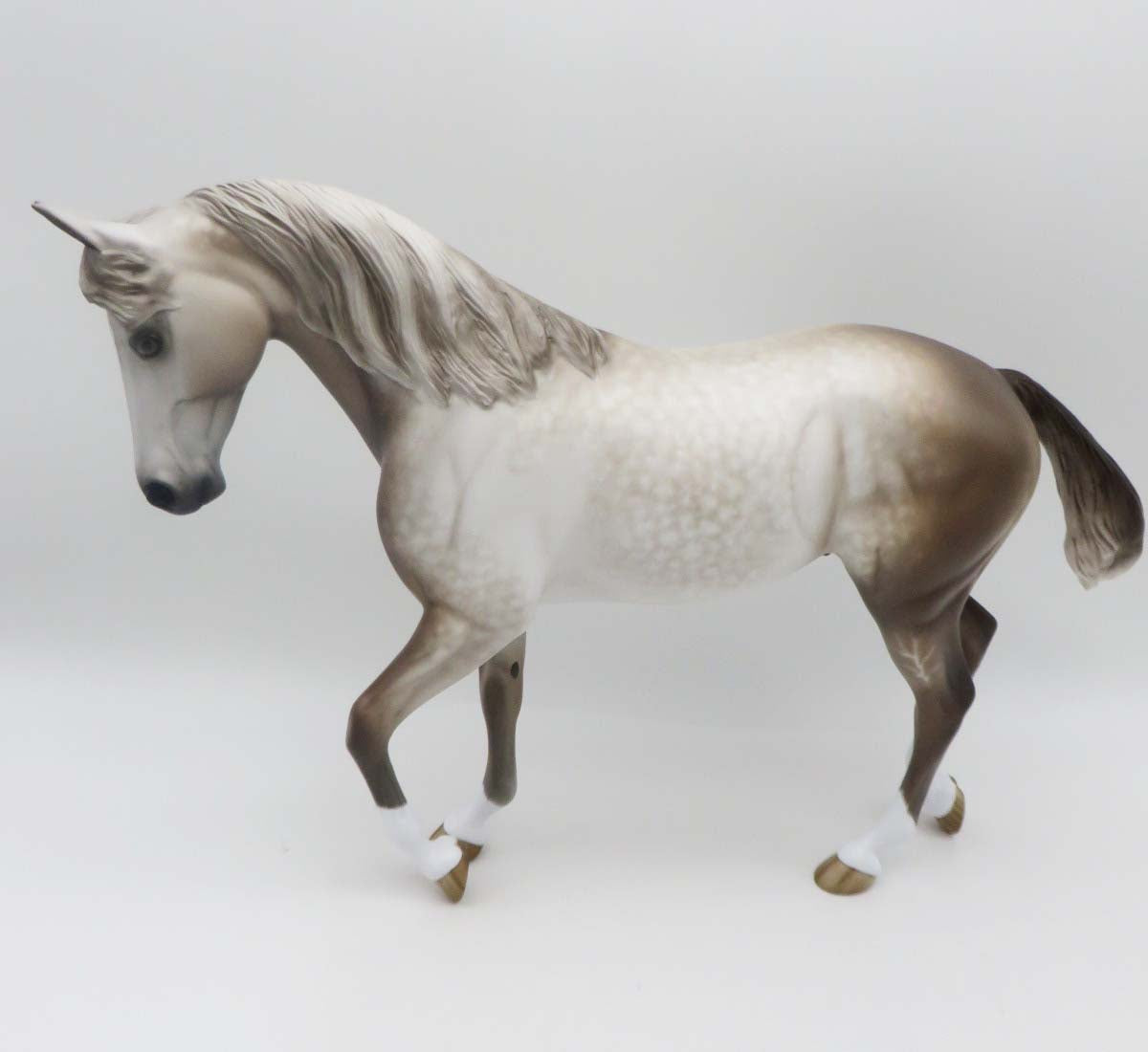 Odessey - OOAK - Dappled Rose Grey Thoroughbred by Sheryl Leisure - Best Offers 4/10/23