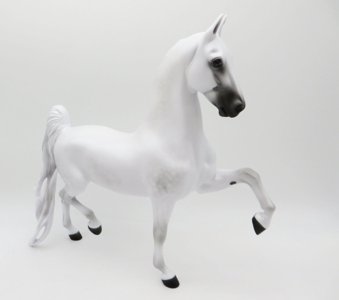 Odette - LE 30 - Dapple Grey Saddlebred by Ellen Robbins - Classic Literature Series Swan Lake - December 2022 - CL22