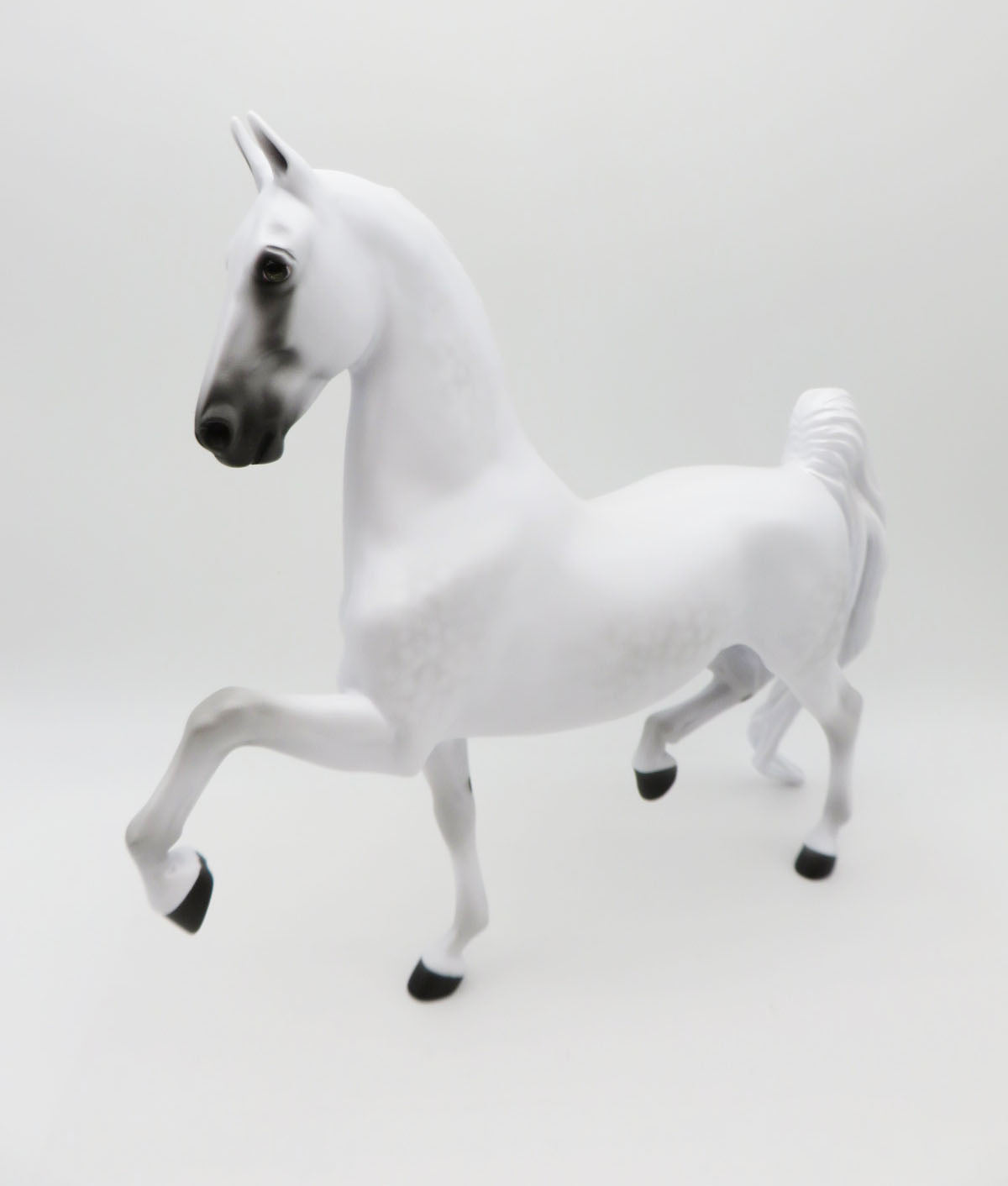 Odette - LE 30 - Dapple Grey Saddlebred by Ellen Robbins - Classic Literature Series Swan Lake - December 2022 - CL22