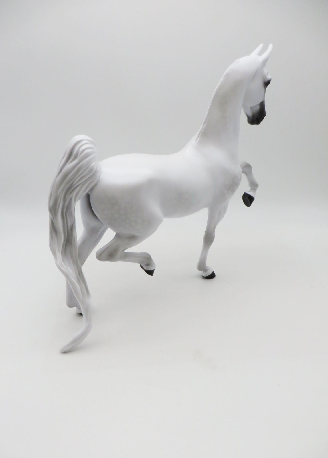 Odette - LE 30 - Dapple Grey Saddlebred by Ellen Robbins - Classic Literature Series Swan Lake - December 2022 - CL22