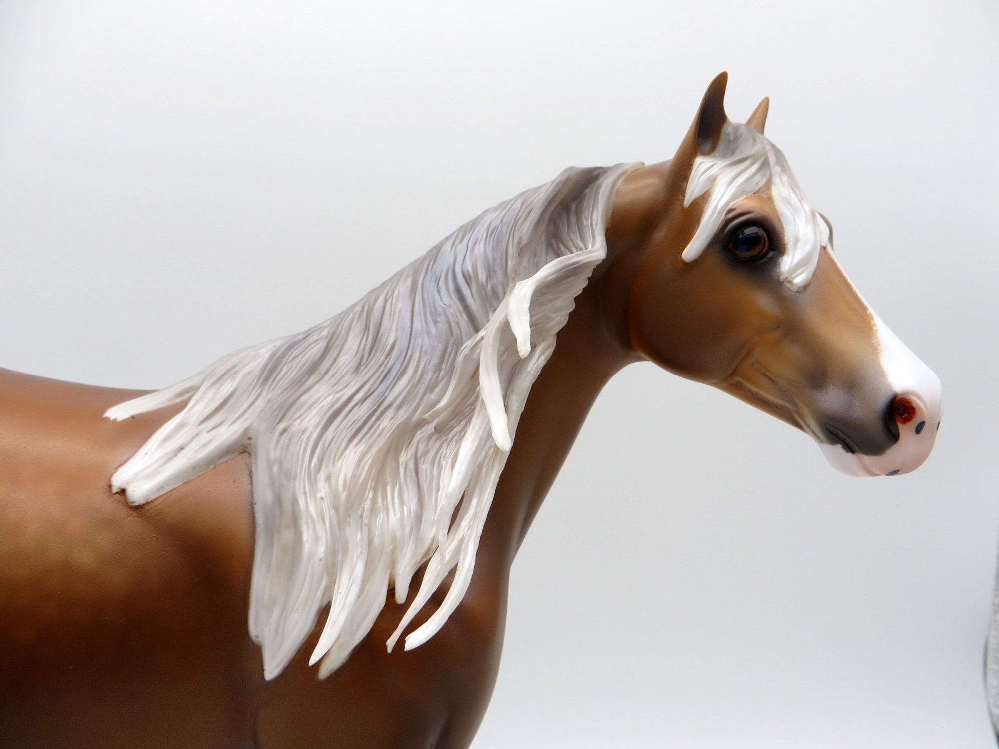 Odin-OOAK Dapple Palomino ISH  Painted By Caroline Boydston 7/12/21