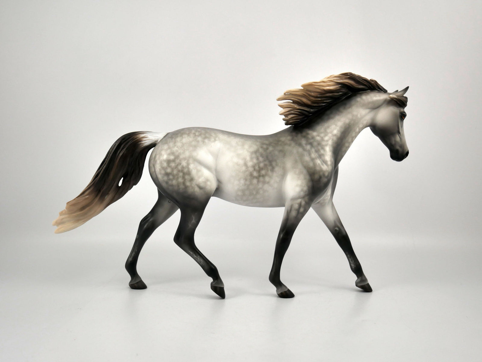 Olaf-OOAK Star Dapple Grey Pony Painted By Sheryl Leisure  12/30/20