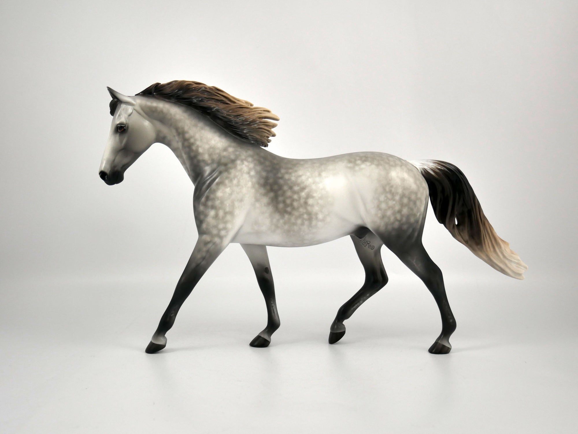 Olaf-OOAK Star Dapple Grey Pony Painted By Sheryl Leisure  12/30/20